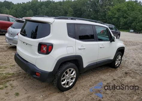 2017 Jeep Renegade Latitude из США, поврежденный, VIN ZACCJBBB6HPE60886